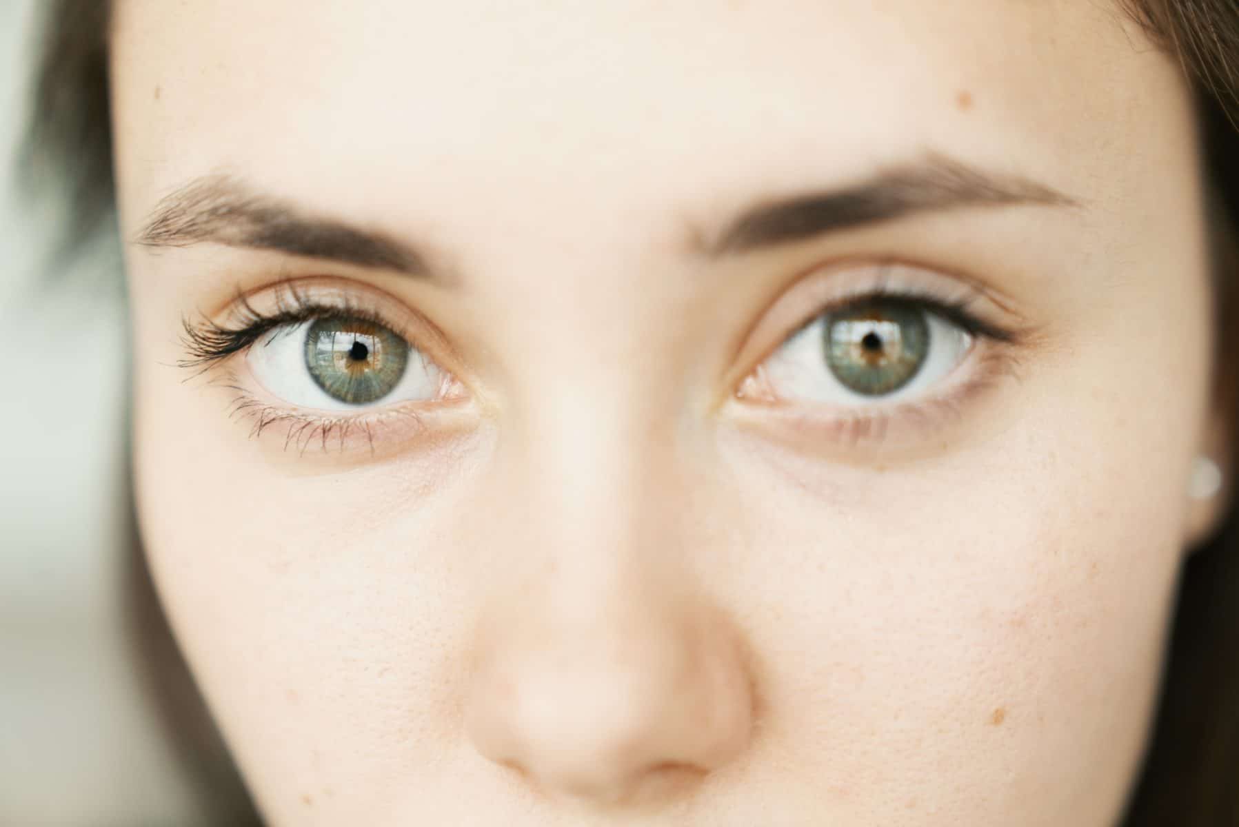 Random facts about eyes: The area between your eyes is called the glabella. You have about 500 hairs in your eyelashes. More than 60 percent of the population uses corrective lenses.