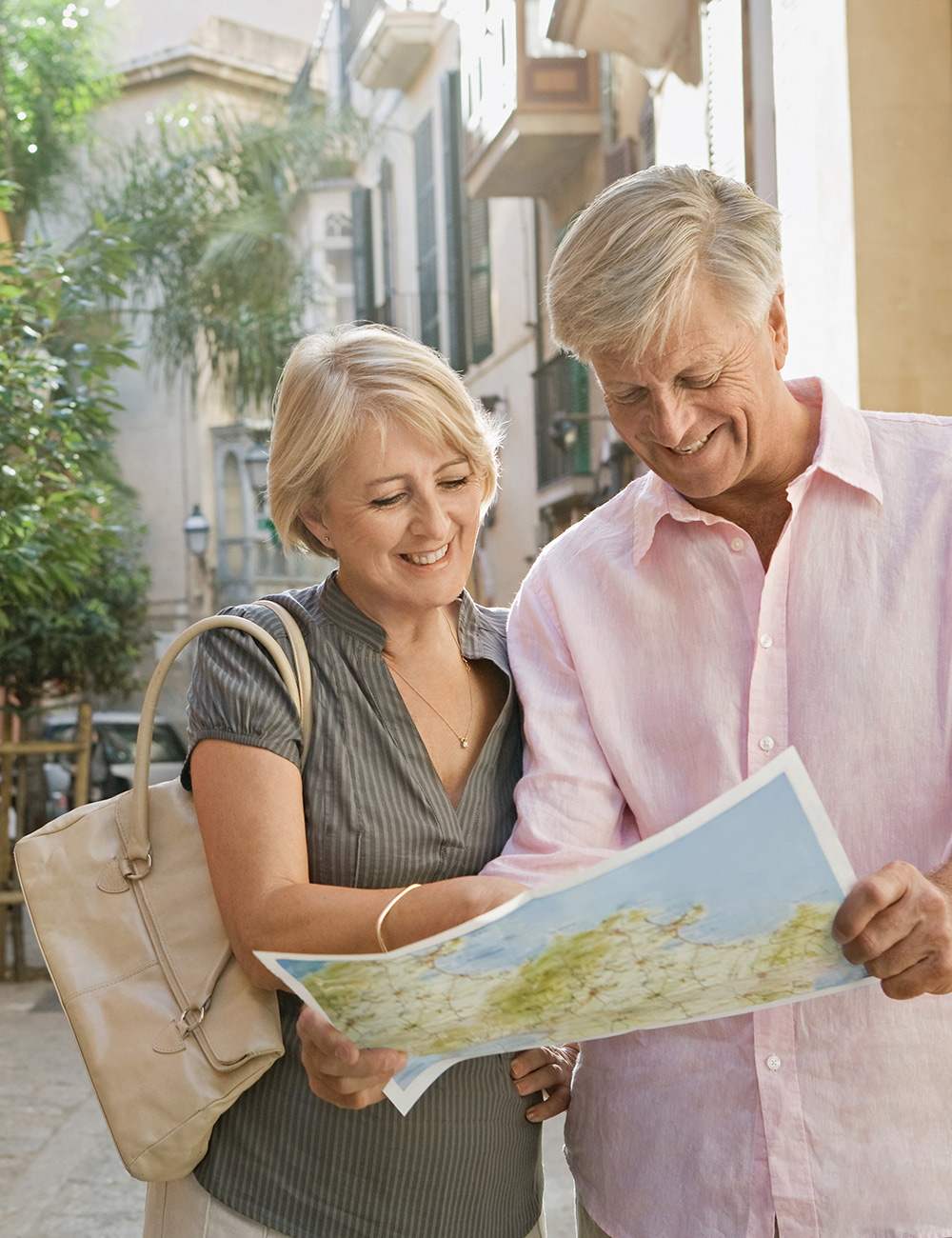 Senior Couple Travelling