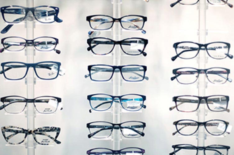 Eye glasses stand